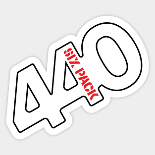 440 6-Pack - Badge Design Sticker